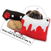 Bloody Cleaver Dog Squeaky & Crinkle Toy MrsCopyCat