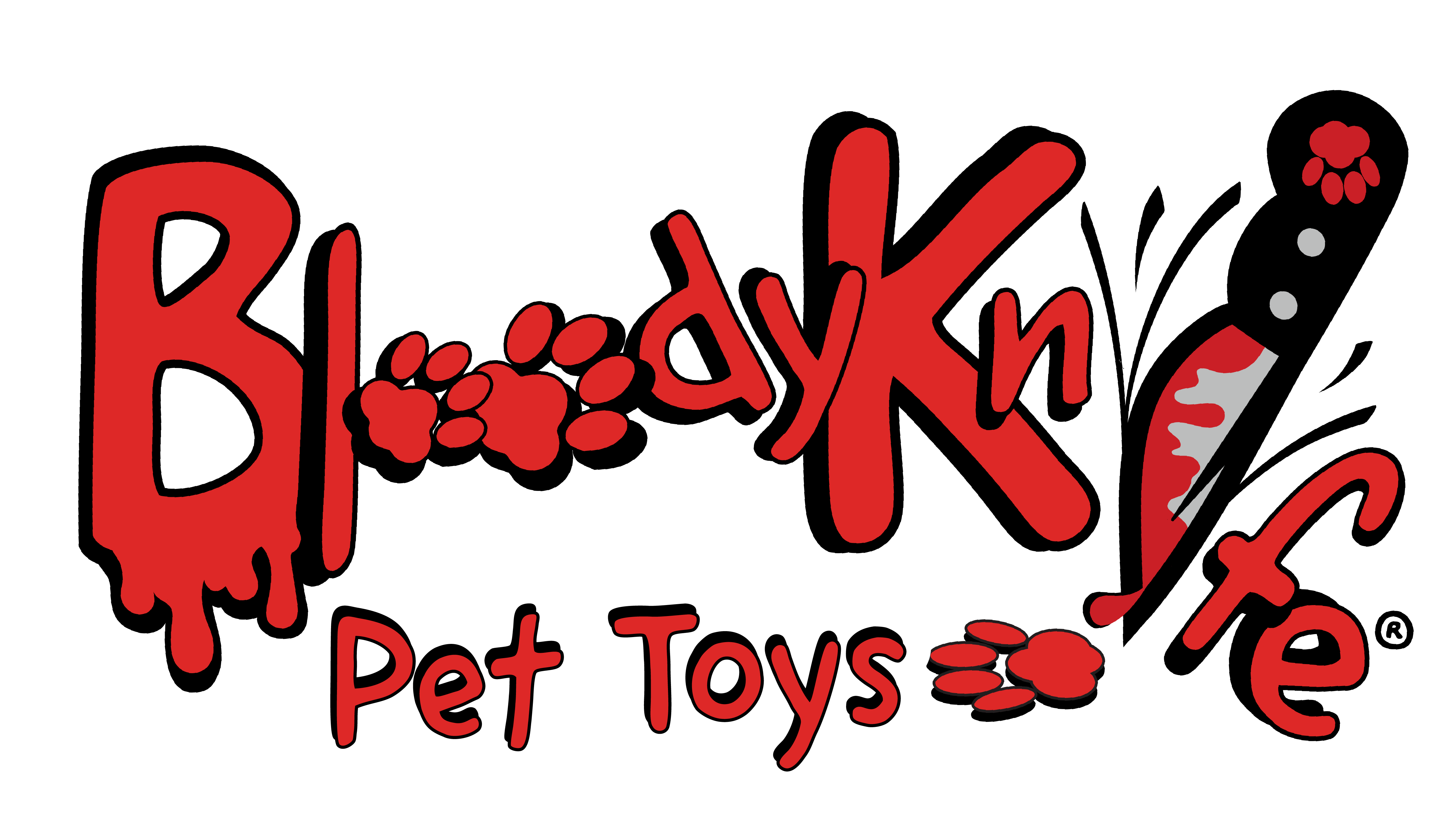 Bloody Knife Pet Toys