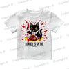 Spaghetti Cat Spooky Toddler T-Shirt