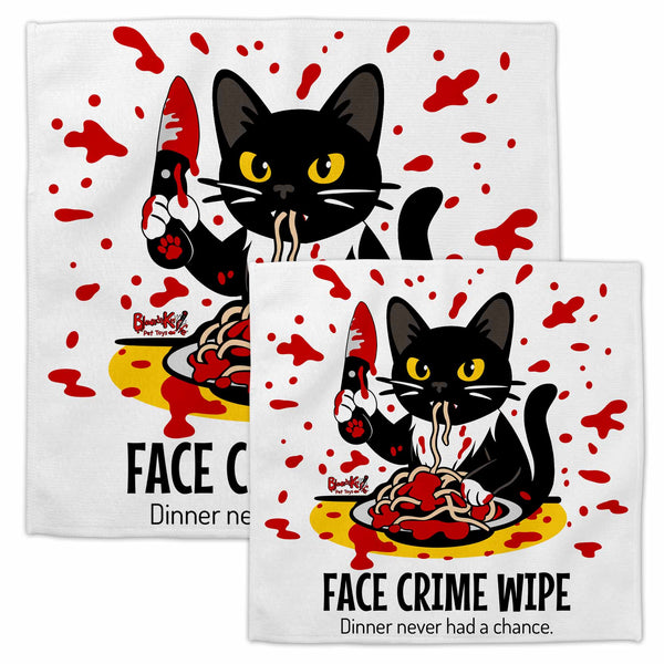 Spaghetti Cat Spooky Baby Washcloth set of 2