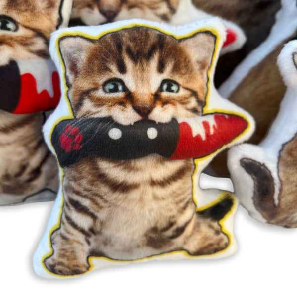 Custom Pet Photo Pillow - Handmade in USA