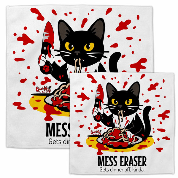 Spaghetti Cat Spooky Baby Washcloth set of 2