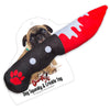 Bloody Knife® Dog Squeaky Toy