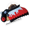 Bloody Bone Saw Dog Plush Toy