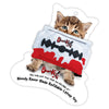 Bloody Razor Blade Refillable NO Stuffing Catnip Toy