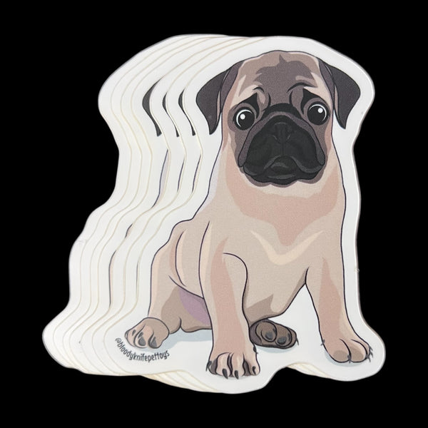 Pug Puppy Sticker