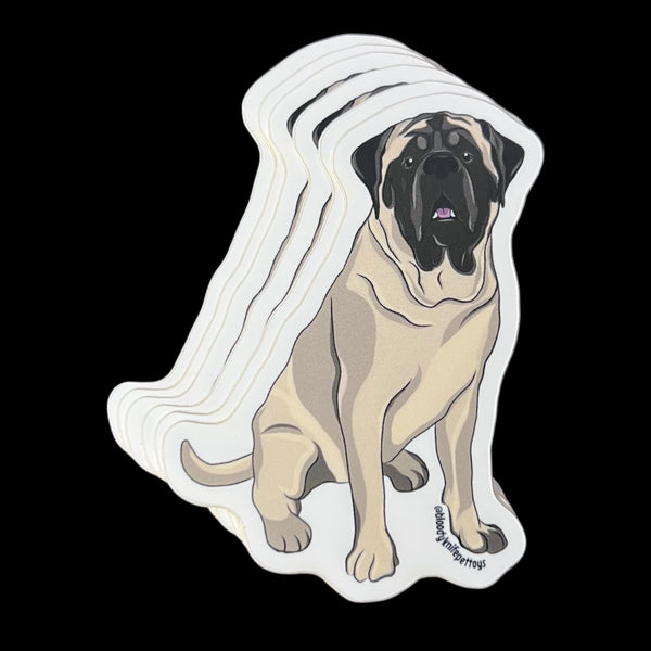 Mastiff English Bulldog Sticker