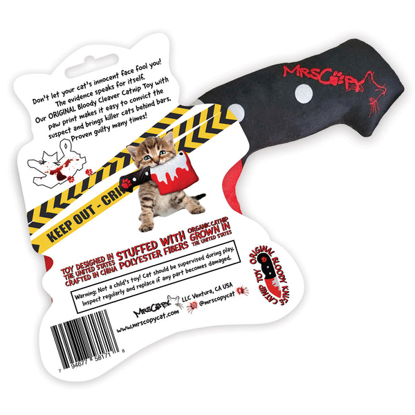 Bloody Cleaver Refillable Catnip Toy