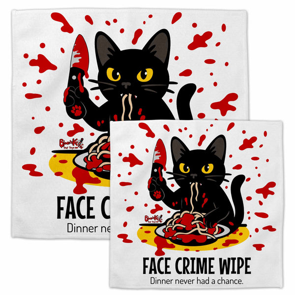 Spaghetti Cat Spooky Baby Washcloth set of 2