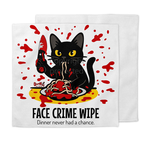Spaghetti Cat Spooky Baby Washcloth