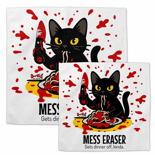 Spaghetti Cat Spooky Baby Washcloth set of 2