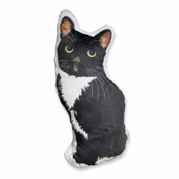Tuxedo Cat Plush Toy Pillow PALOMA