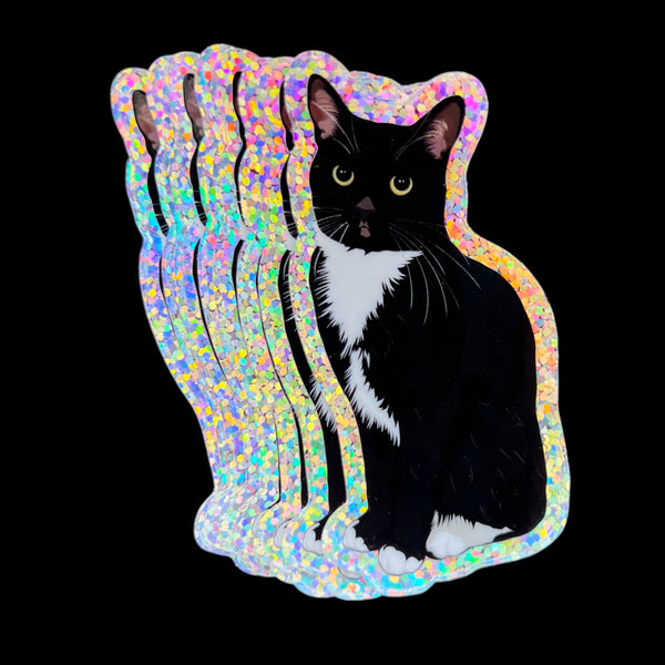 Tuxedo Cat Sticker PALOMA