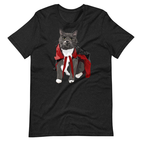Vampire Cat T-Shirt | Ravioli Bloody Knife Pet Toys