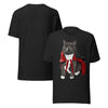 Vampire Cat T-Shirt | Ravioli Bloody Knife Pet Toys