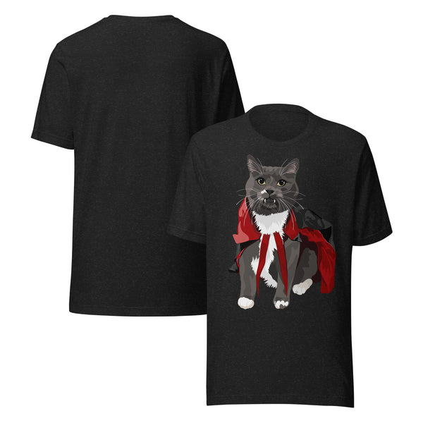 Vampire Cat T-Shirt | Ravioli Bloody Knife Pet Toys