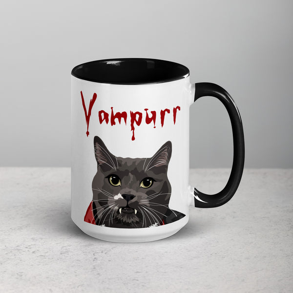 Vampire Cat Mug | Vampurr Bloody Knife Pet Toys
