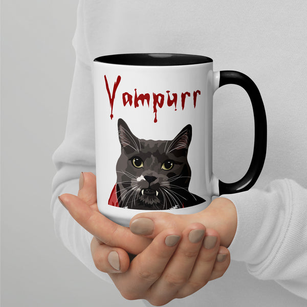 Vampire Cat Mug | Vampurr Bloody Knife Pet Toys