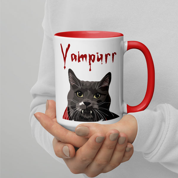 Vampire Cat Mug | Vampurr Bloody Knife Pet Toys