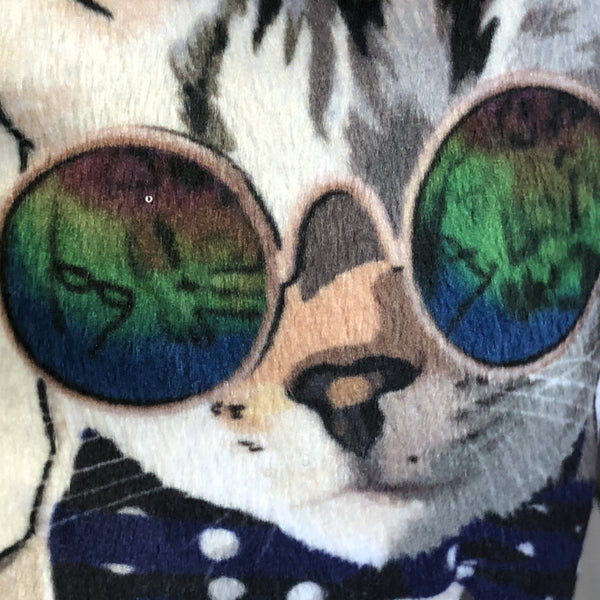 Cool Tabby Cat Plush Toy Pillow SIMBA MrsCopyCat