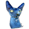 Blue Sphynx Cat Plush Toy Pillow HADES MrsCopyCat