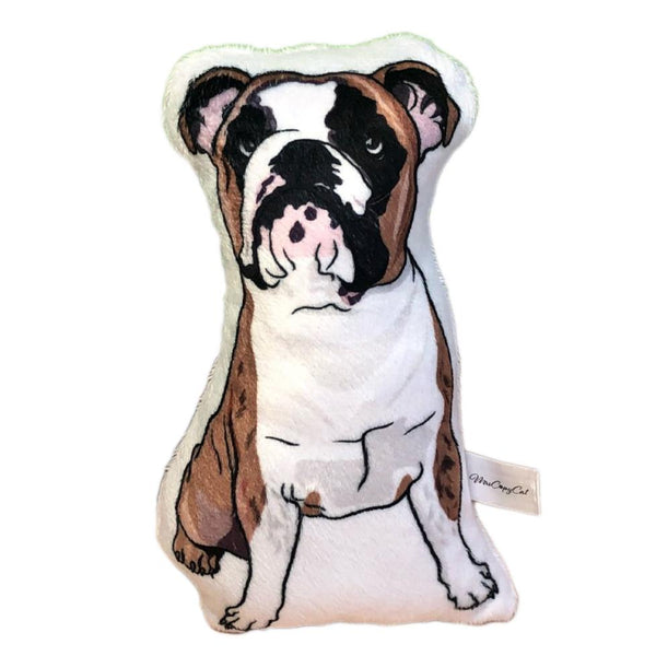 Bulldog Plush Toy Pillow BEAR MrsCopyCat