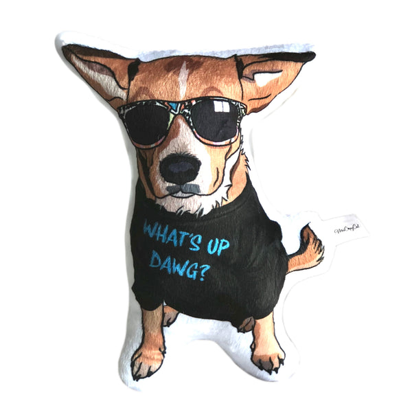 Red Heeler Plush Toy Pillow COOL GIBSON MrsCopyCat