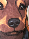 Dachshund Plush Toy Pillow BUGS MrsCopyCat