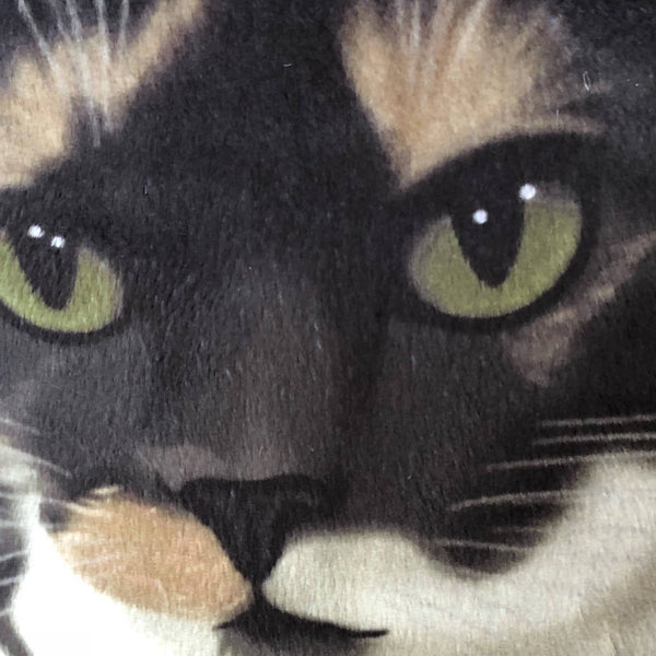 Calico Cat Plush Toy Pillow SMOKEY MrsCopyCat