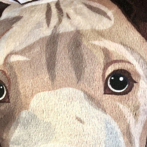 Pitbull Puppy Dog Plush Toy Pillow SPIKE MrsCopyCat