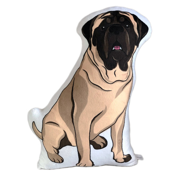 Mastiff Plush Toy Pillow BRUTUS MrsCopyCat