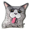 Gray Tabby Cat Plush Toy Pillow SILLY MrsCopyCat