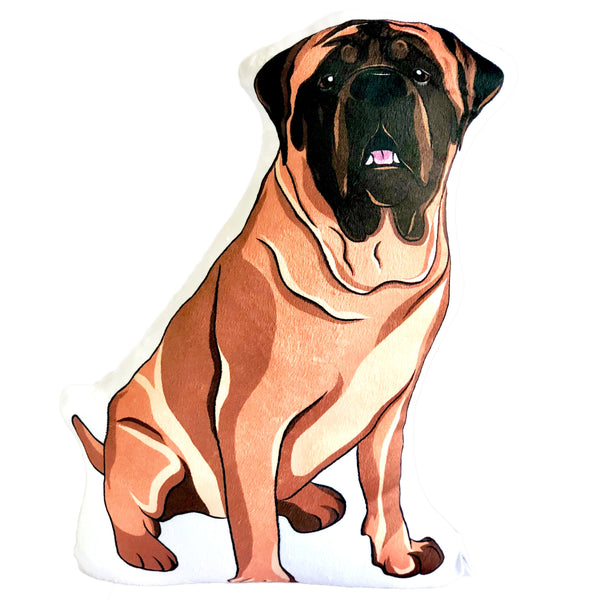 Mastiff Plush Toy Pillow BRUTUS MrsCopyCat