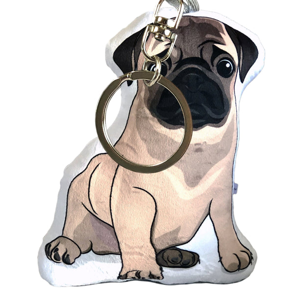 Pug Plush Toy Pillow PERCY MrsCopyCat