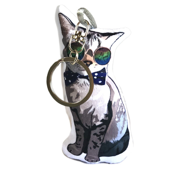 Cool Tabby Cat Plush Toy Pillow SIMBA MrsCopyCat