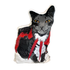 Vampire Cat Plush Pillow DRACULA MrsCopyCat