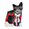 Vampire Cat Plush Pillow DRACULA MrsCopyCat