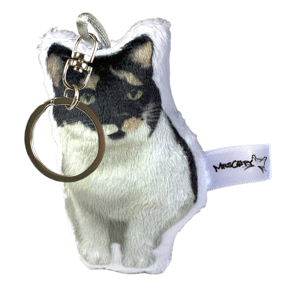 Calico Cat Plush Toy Pillow SMOKEY MrsCopyCat