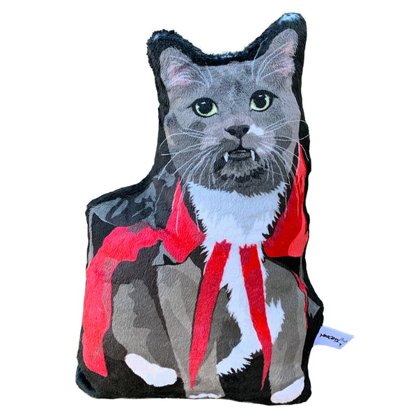 Vampire Cat Plush Toy Pillow RAVIOLI MrsCopyCat