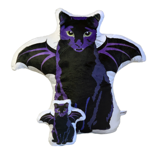 Bat Cat Plush Toy Pillow MERCURY MrsCopyCat